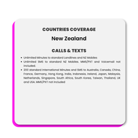 Thumbnail for New Zealand Travel Sim Card (One NZ) - 40GB