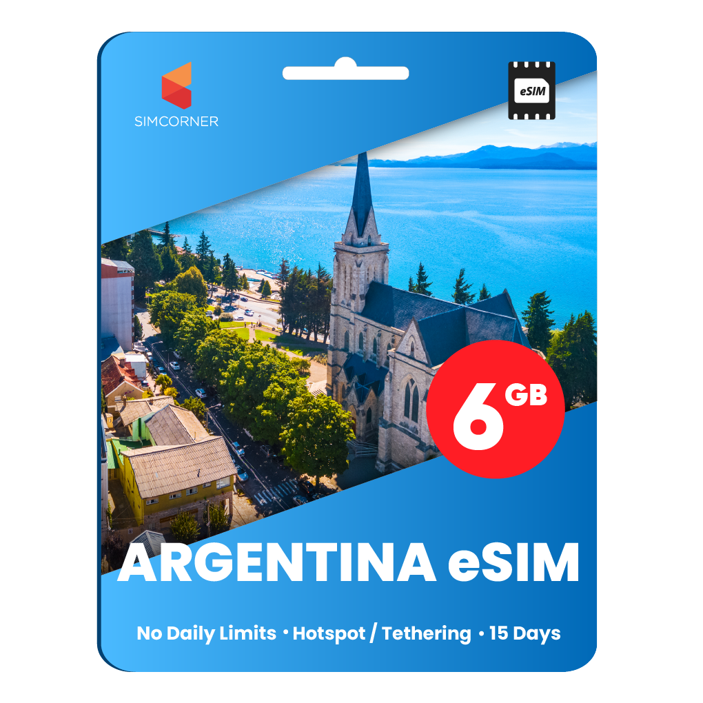 [eSIM] Argentina Data eSIM (6GB - 15 Days)