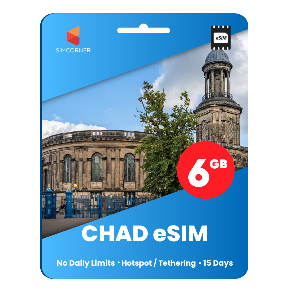 [eSIM] Chad Data eSIM (6GB - 15 Days)