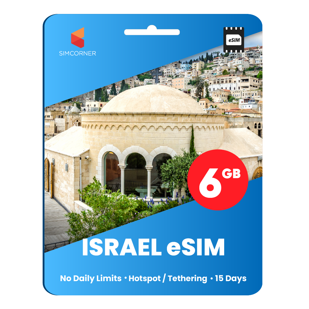 [eSIM] Israel Data eSIM (6GB - 15 Days)