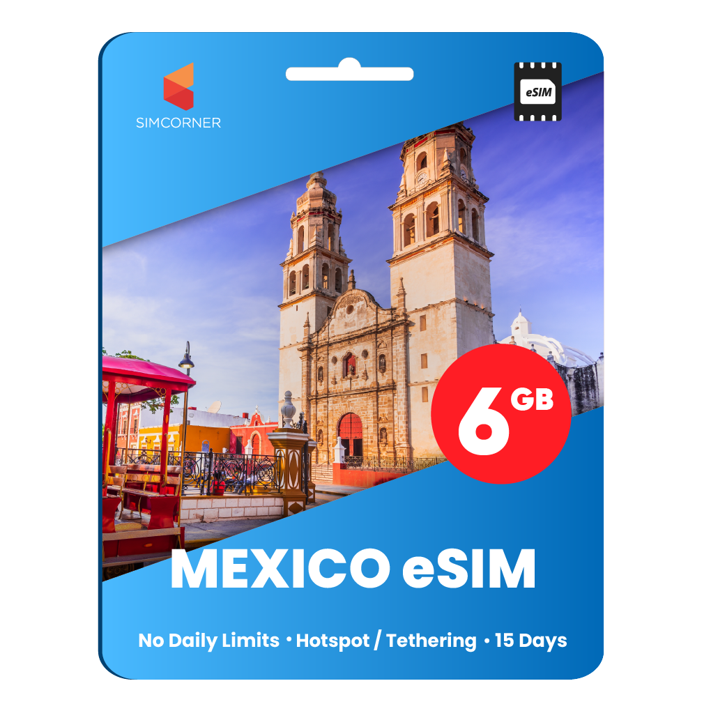 [eSIM] Mexico Data eSIM (6GB - 15 Days)