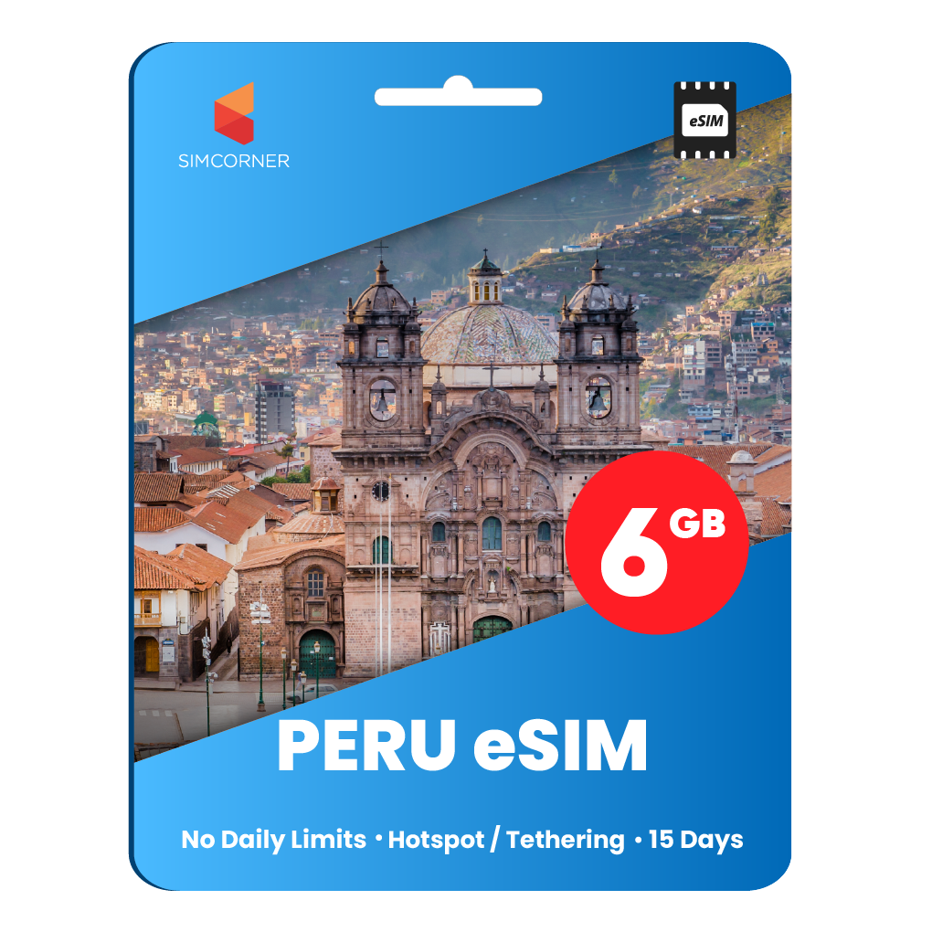 [eSIM] Peru Data eSIM (6GB - 15 Days)