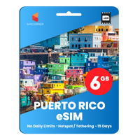 Thumbnail for [eSIM] PuertoRico Data eSIM (6GB - 15 Days)