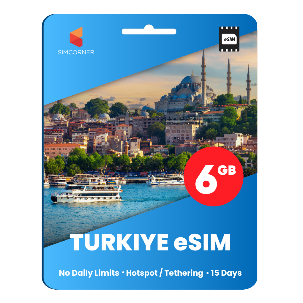 [eSIM] Turkiye Data eSIM (6GB - 15 Days)