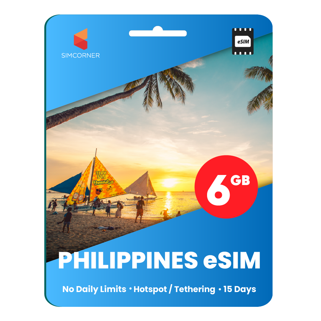 [eSIM] Philippines Data eSIM (6GB - 15 Days)