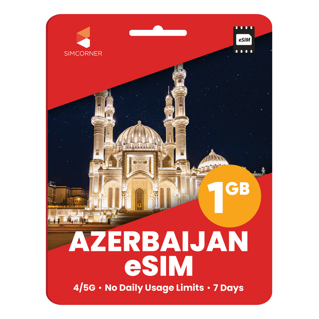 Azerbaijan eSIM: 1GB - 7 Days