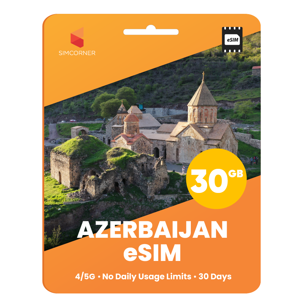 Azerbaijan eSIM: 30GB - 30 Days