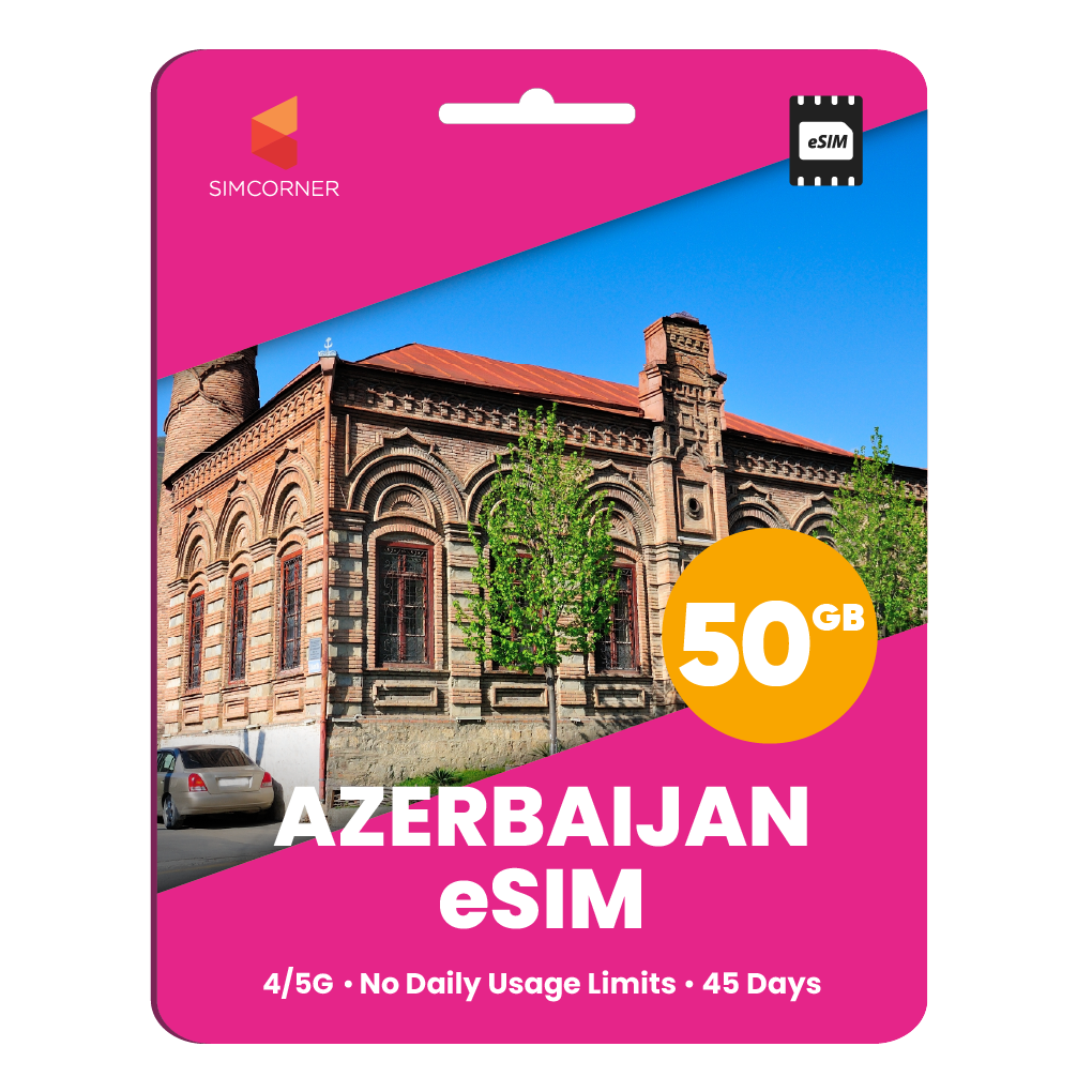 Azerbaijan eSIM: 50GB - 45 Days