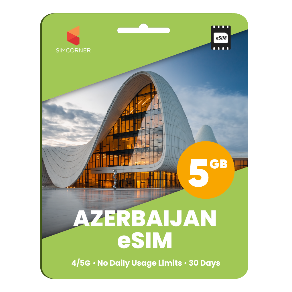 Azerbaijan eSIM: 5GB - 30 Days