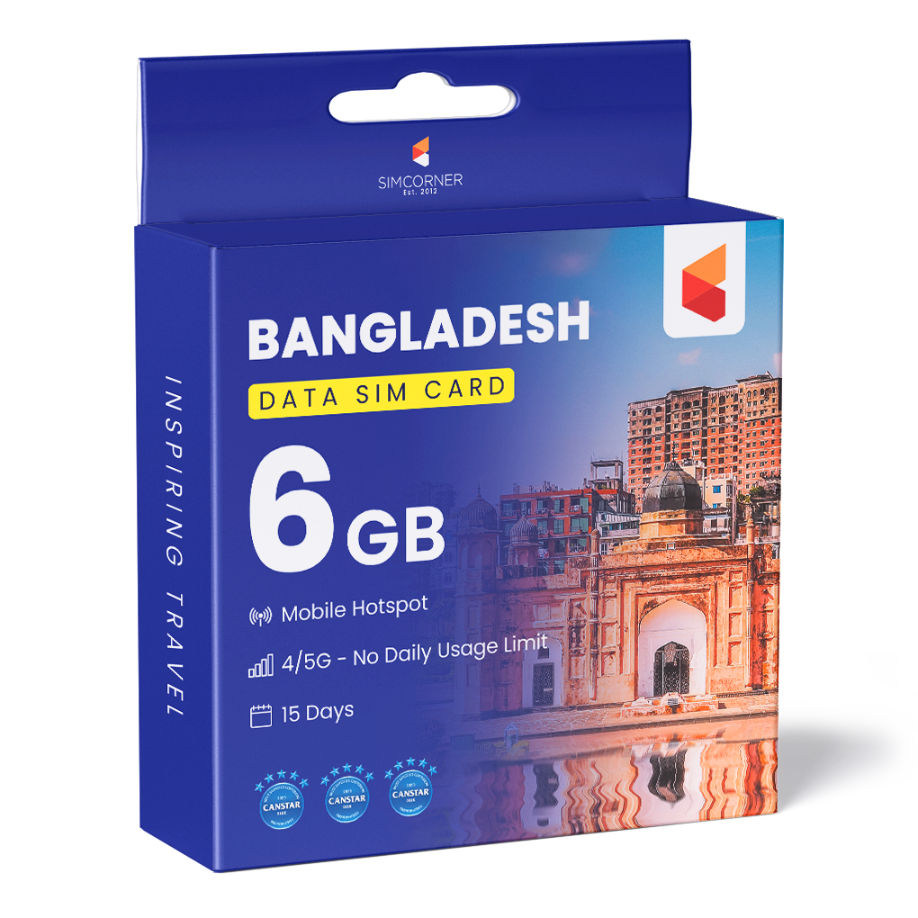 Bangladesh Data SIM Card (15 Day - 6GB)