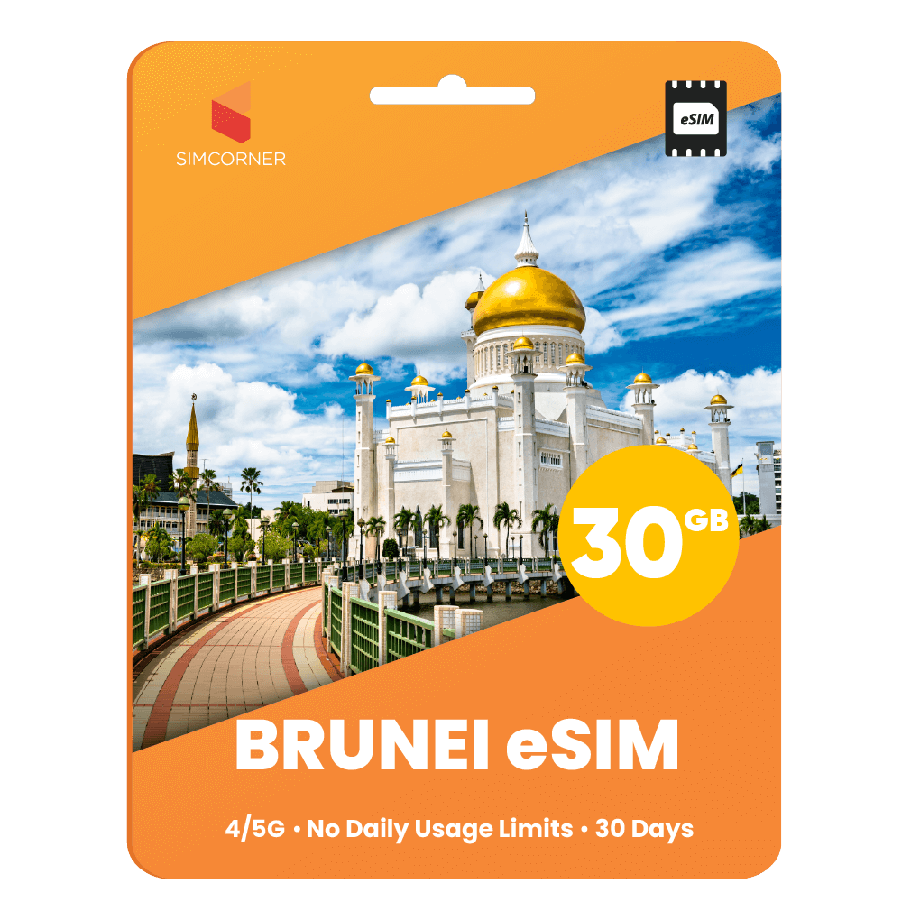 Brunei eSIM: 30GB - 30 Days