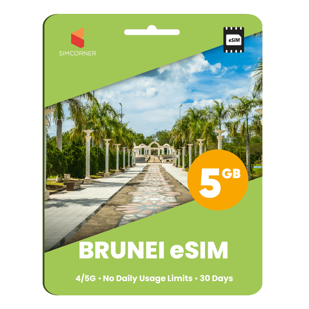 Brunei eSIM: 5GB - 30 Days