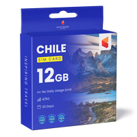 Thumbnail for Chile Data SIM Card(12GB) | SimCorner