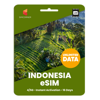 [eSIM] Indonesia Unlimited Data