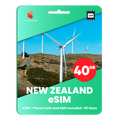 New Zealand Travel eSIM (One NZ) - 40GB