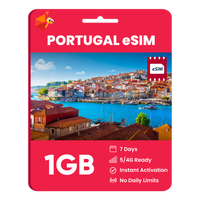 Thumbnail for Portugal eSIM: 1GB - 7 Days