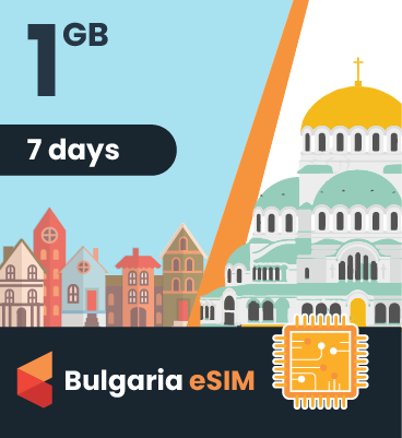 Bulgaria eSIM: 1GB - 7 Days