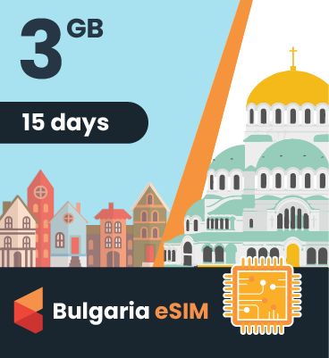 Bulgaria eSIM: 3GB - 30 Days