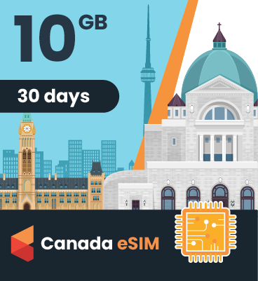 Canada eSIM: 10GB - 30 Days