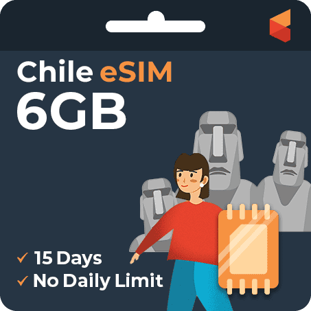 [eSIM] Chile Data eSIM (6GB - 15 Days)