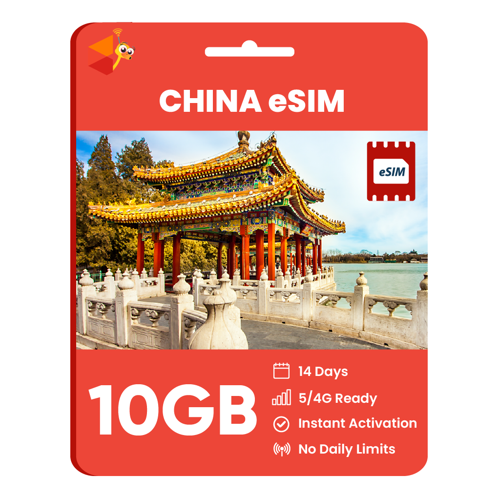 [eSIM] China Data eSIM (10GB - 14 Days)