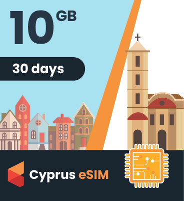 Cyprus eSIM: 10GB - 30 Days