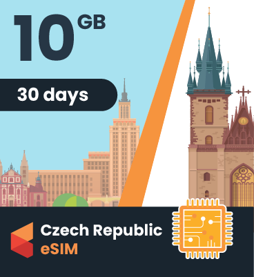 Czech Republic eSIM: 10GB - 30 Days