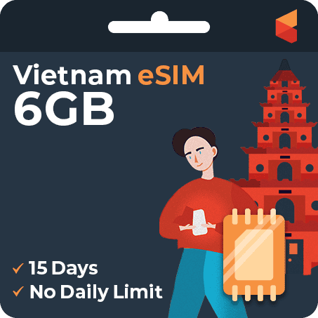 [eSIM] Vietnam Data eSIM (6GB - 15 Days)