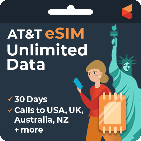 [eSIM] AT&T Unlimited MAX Plus (USA, Canada, Mexico)