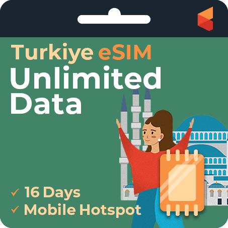 [eSIM] Turkiye Unlimited Data