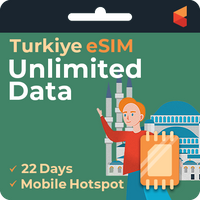 [eSIM] Turkiye Unlimited Data