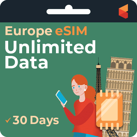 [eSIM] Europe Unlimited Data