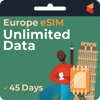 [eSIM] Europe Unlimited Data