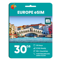 Thumbnail for [eSIM] Europe eSIM (30GB)