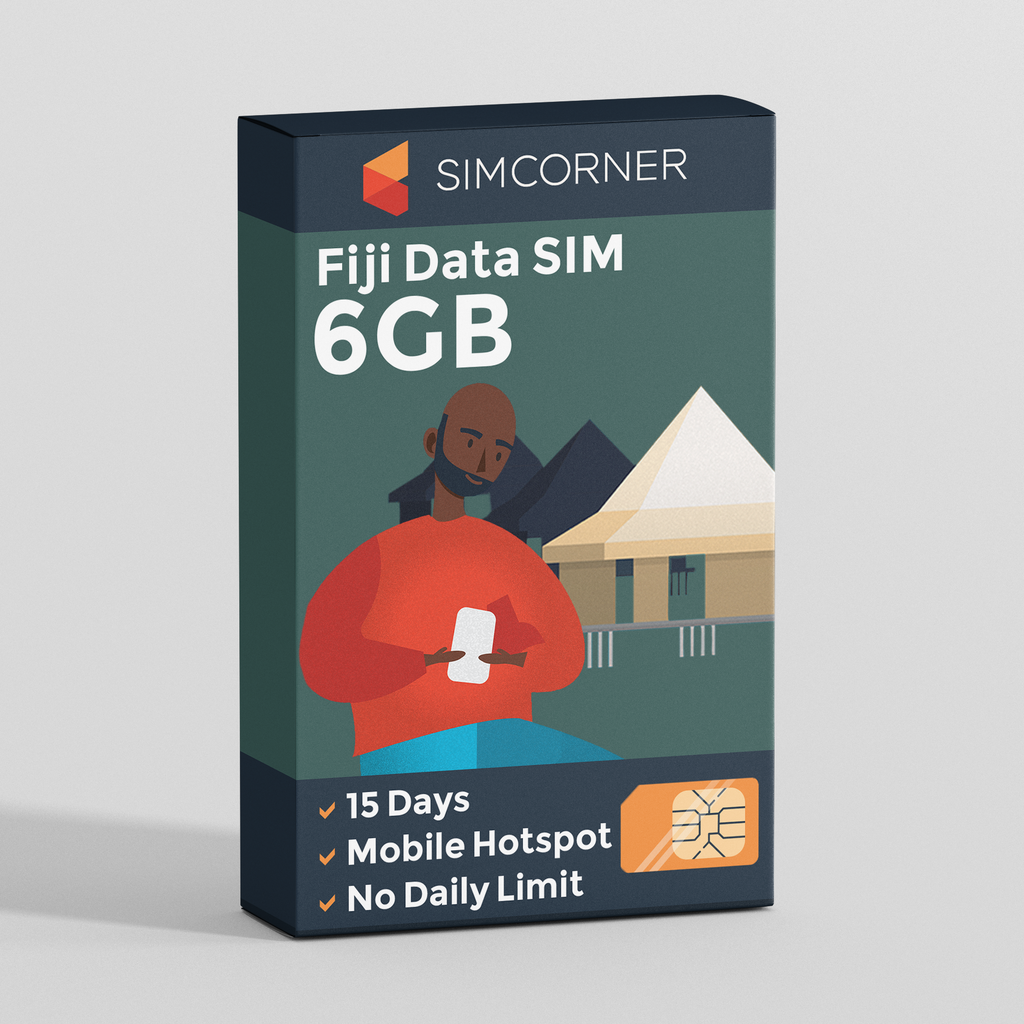 Fiji Data SIM Card (15 Day - 6GB)