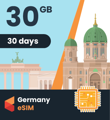 Germany eSIM: 30GB - 30 Days