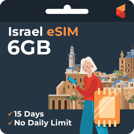 [eSIM] Israel Data eSIM (6GB - 15 Days)