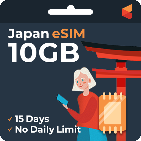 [eSIM] 10GB Japan Data eSIM | SimCorner