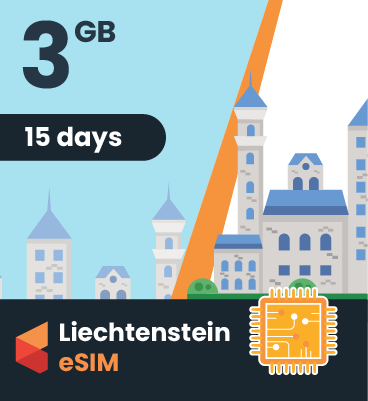 Liechtenstein eSIM: 3GB - 30 Days