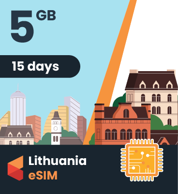 Lithuania eSIM: 5GB - 30 Day