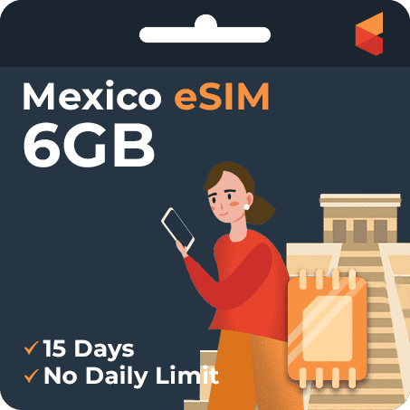 [eSIM] Mexico Data eSIM (6GB - 15 Days)