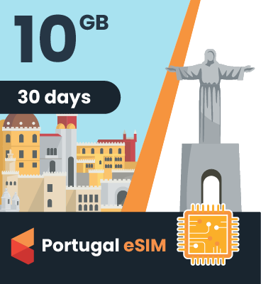 Portugal eSIM: 10GB - 30 Days