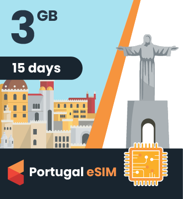 Portugal eSIM: 3GB - 15 Days