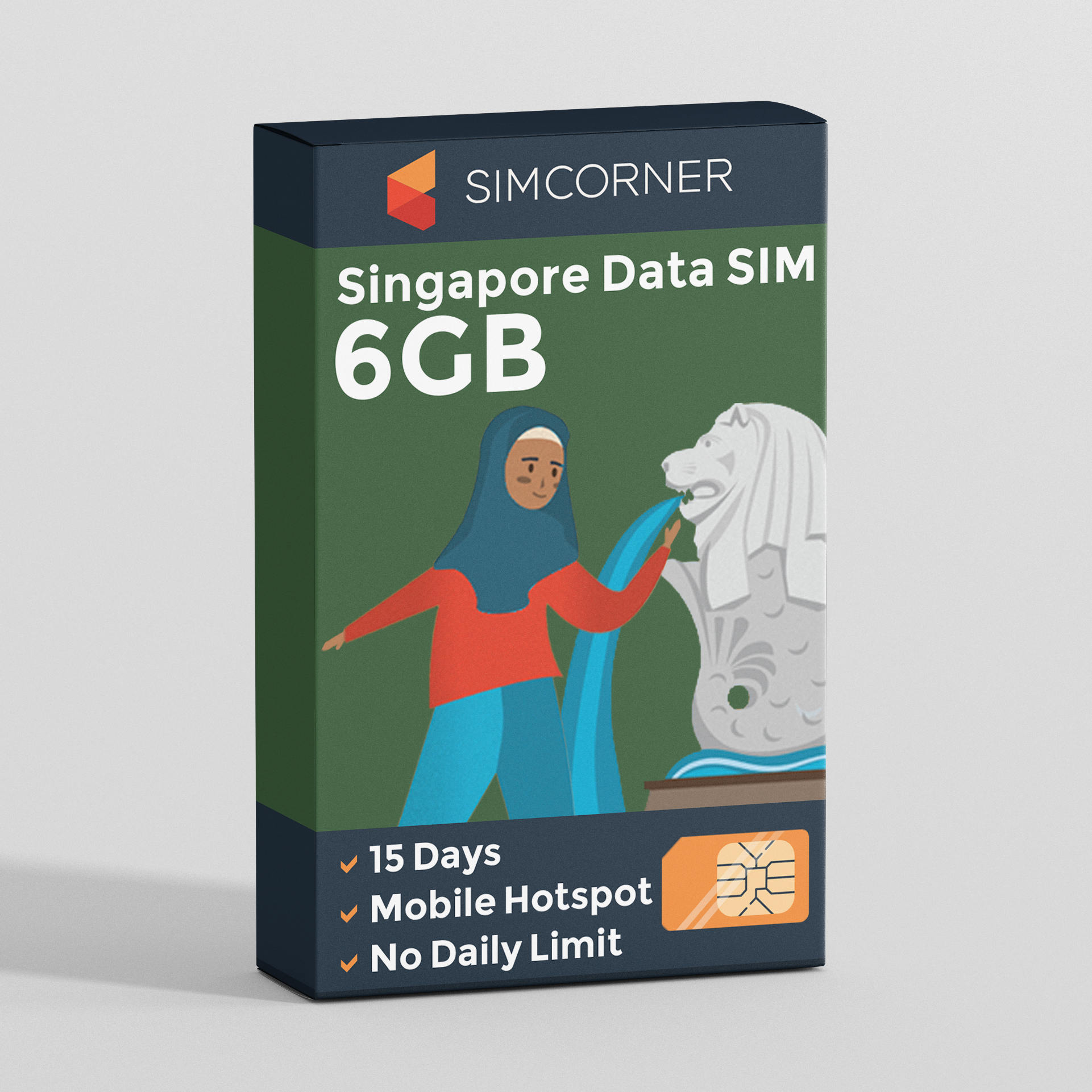 Singapore Data SIM Card (15 Day - 6GB)